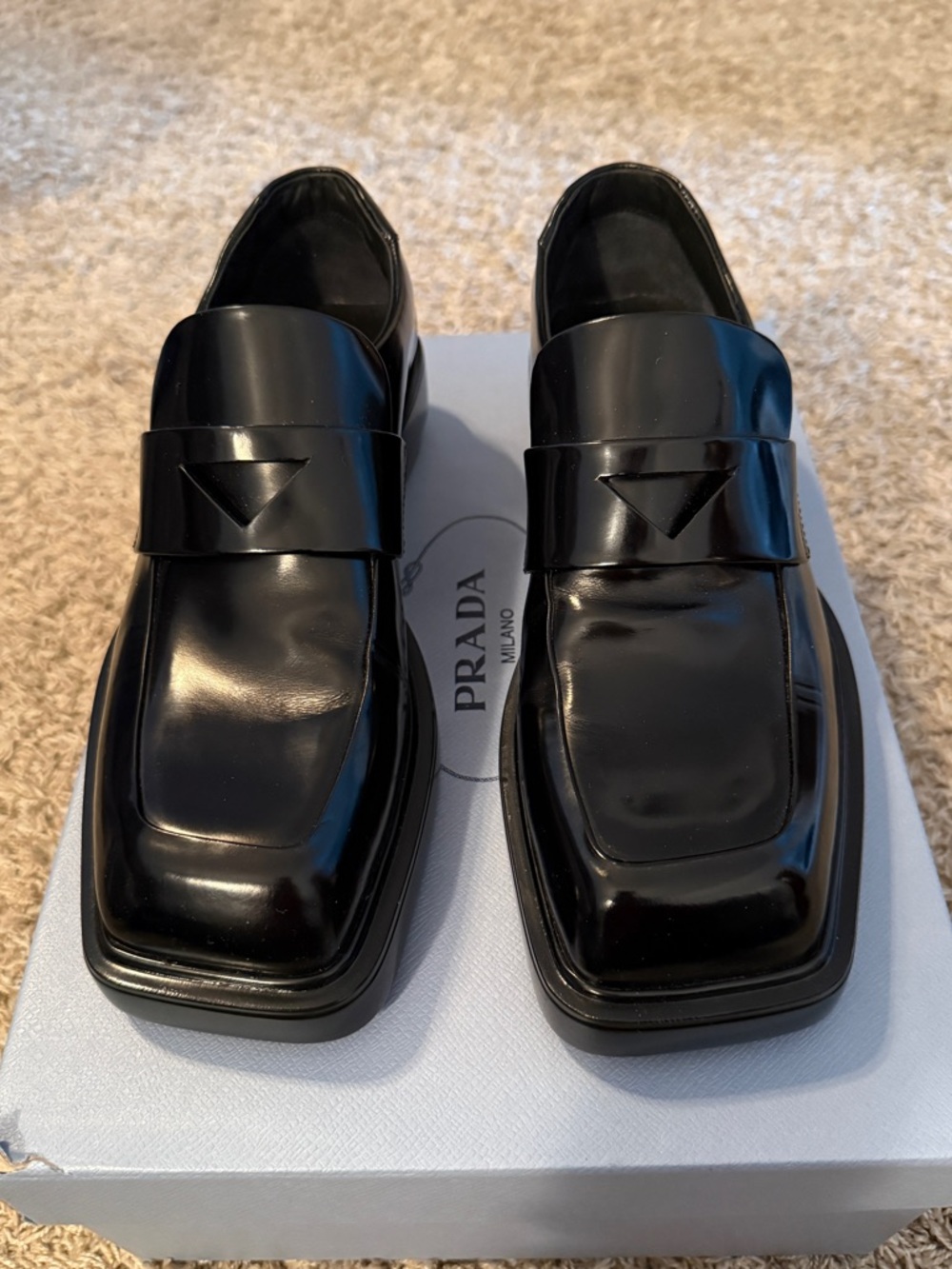Prada Fender Spazollato Loafer